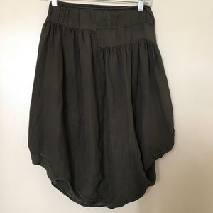 Gary Graham Olive Skirt